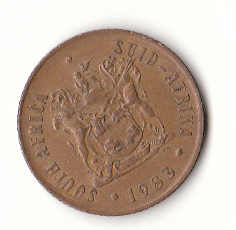  2 Cent Süd- Afrika 1983 (G047)   