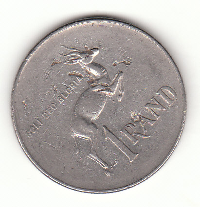 1 Rand Süd- Afrika 1977 (G071)