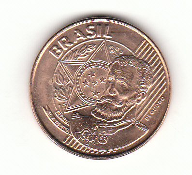  25 Centavos Brasilien 2010 (G084)   