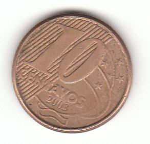  10 Centavos Brasilien 2003 (G086)   