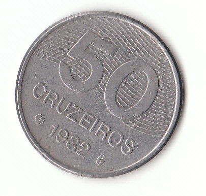  50 Cruzeioros 1982 (G123)   