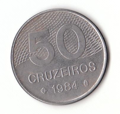 50 Cruzeioros 1984 (G124)