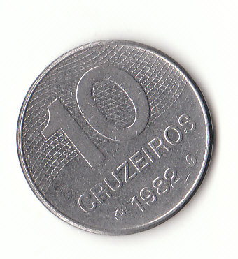  10 Cruzeioros 1982 (G125)   