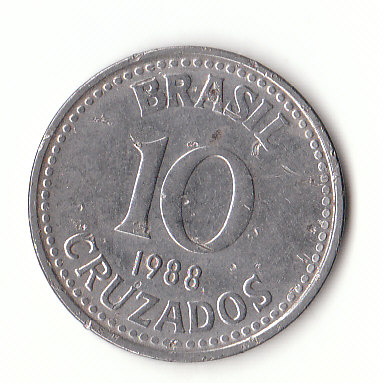  10 Cruzeioros 1988 (G126)   