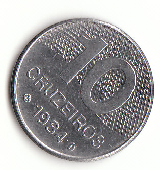  10 Cruzeiros Brasilien 1984 (G139))   