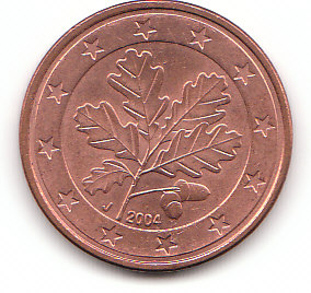 Deutschland (A872) 5 Cent 2004 J siehe scan