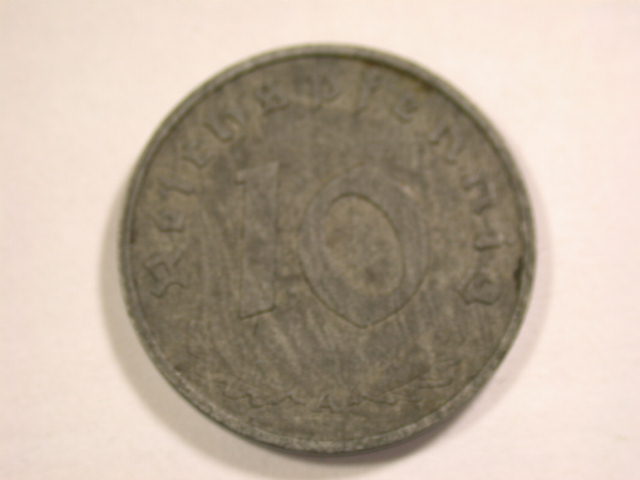  12049  10 Pfennig  1943 A in vz/vz+   