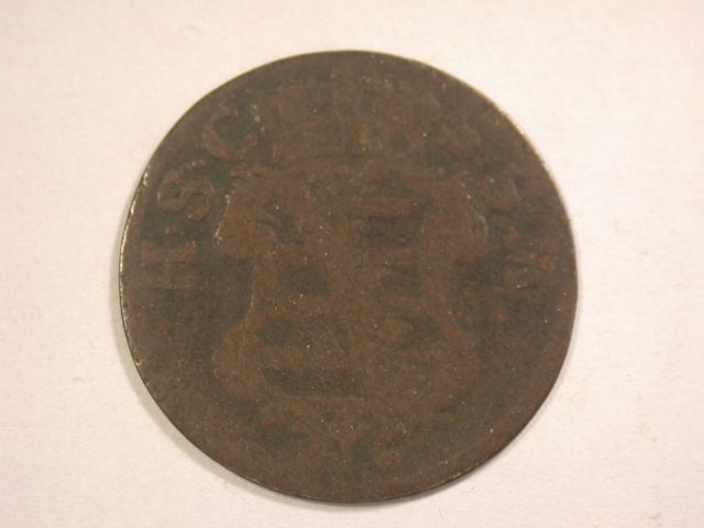  12050  Sachsen Coburg Saalfeld 1 Pfennig  1772  in Schön   
