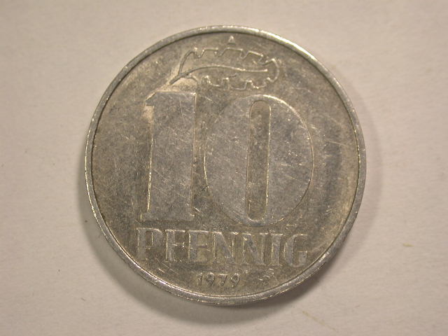  12050  DDR  10 Pfennig  1979  in vz   