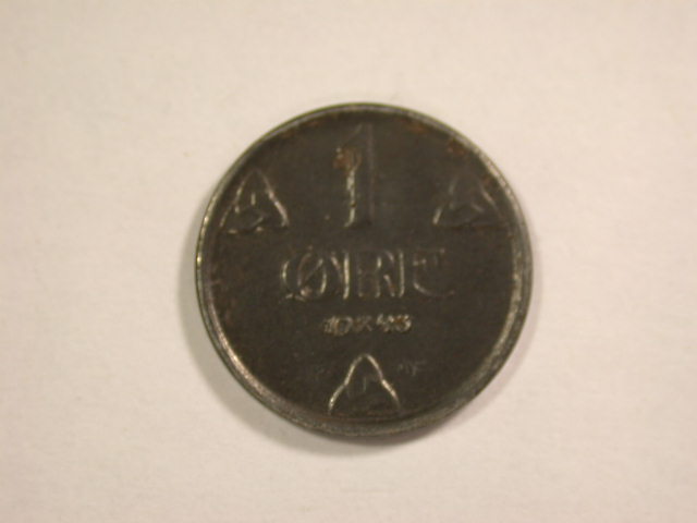 12052 Norwegen 1 Öre 1943 in vz/vz-st