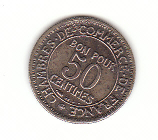  50 centimes Frankreich 1923 (G159)   