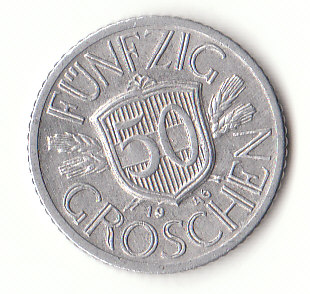  50 Groschen Österreich 1946 (G117))   