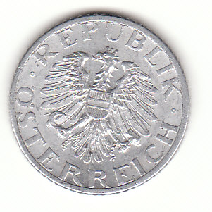  50 Groschen Österreich 1955 (G183))   