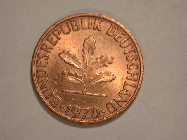  12055  BRD  2 Pfennig  1970 F  in  St-Fein   