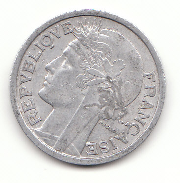  2 Francs Frankreich 1947 (G188)   