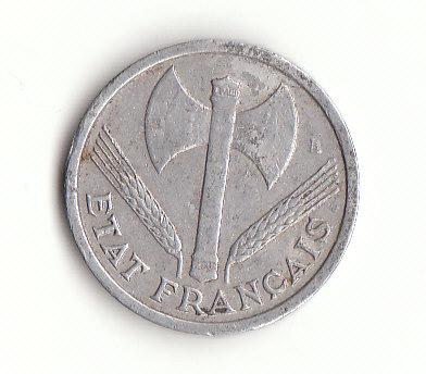  1 Francs Frankreich 1942 (G189)   