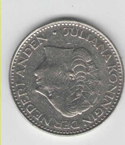  1 Gulden Niederlande 1968   