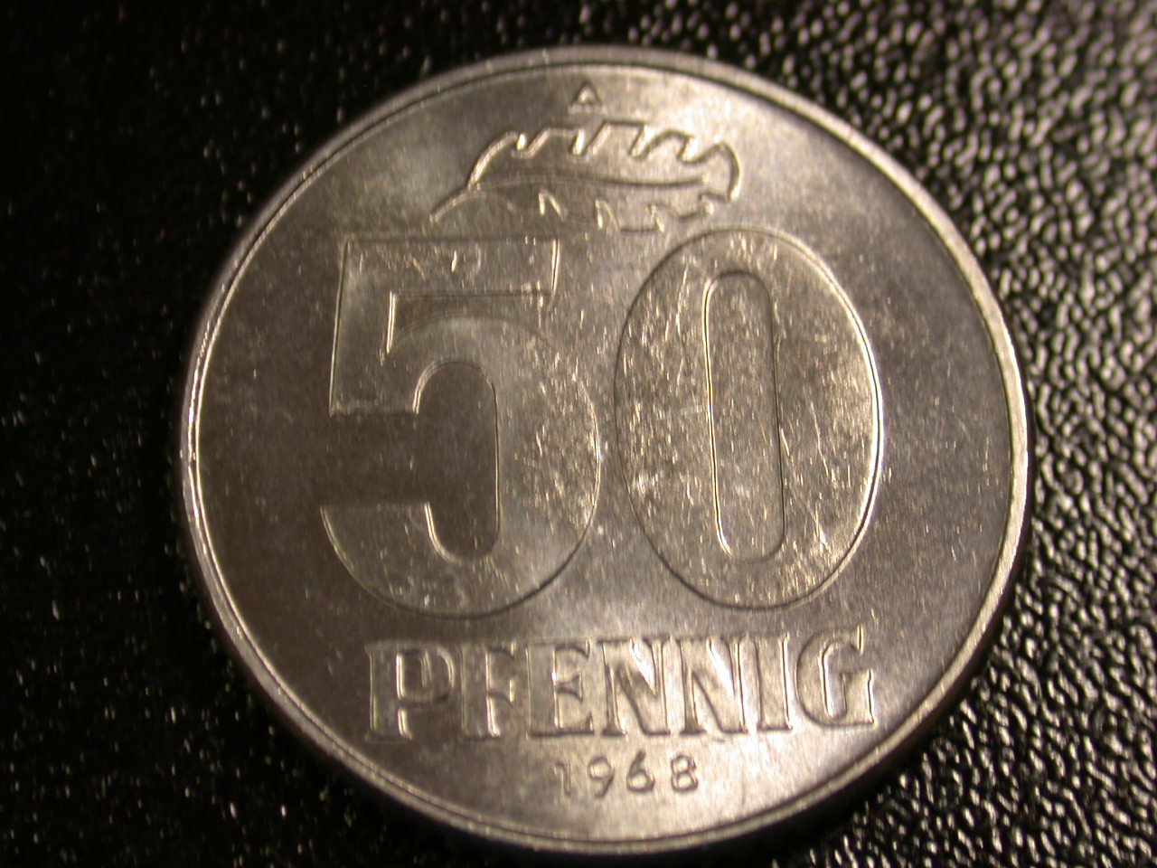  12045  DDR   50 Pfennig  1968  in f.st/st   