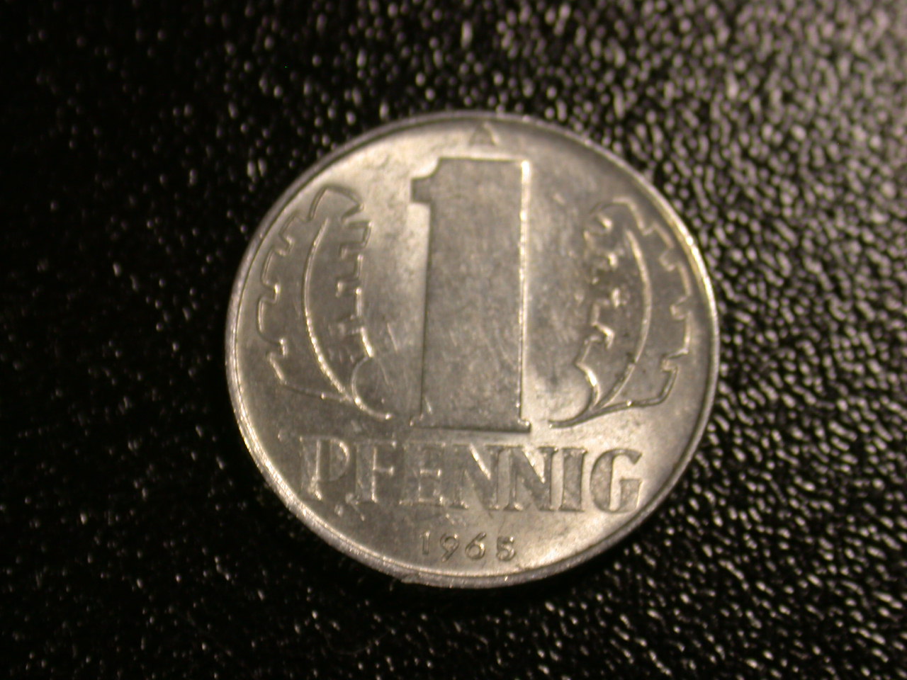  12045  DDR   1 Pfennig  1965  in vz-st   