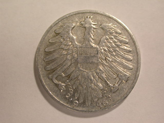  12056  Österreich 1 Schilling   1946  in ss-vz   