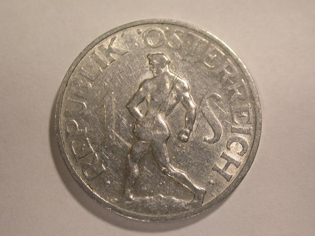 12056 Österreich 1 Schilling 1952 in vz-st