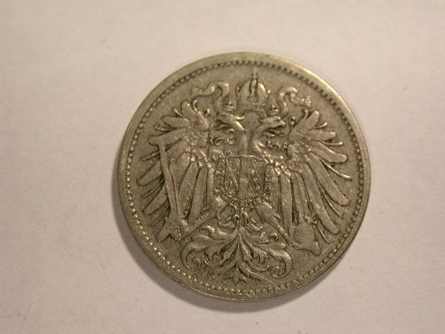 12056  Österreich   20 Heller  1894  in ss   