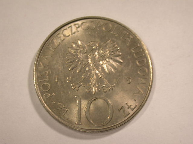  12057 Polen  10 Zloty Mickiewicz 1975   in f.st/st !!   