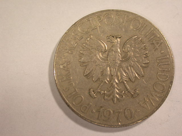  12057 Polen  10 Zloty  1970  in vz   