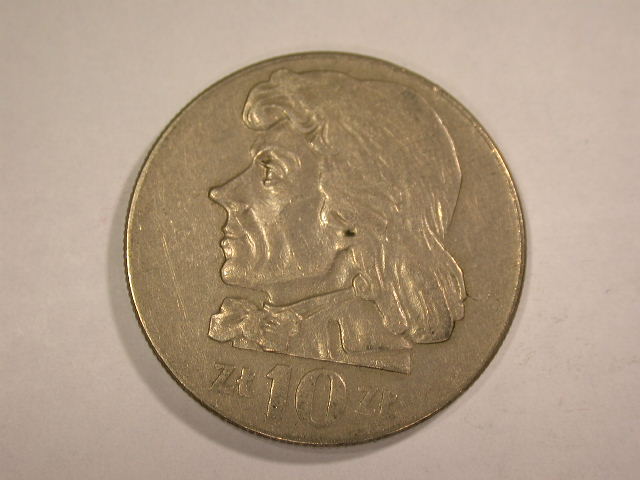 12057 Polen 10 Zloty 1971 in vz