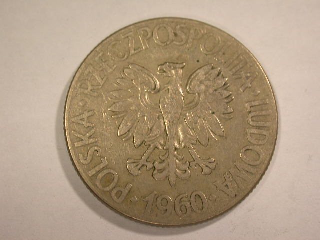  12057 Polen  10 Zloty  1960  in  ss+   