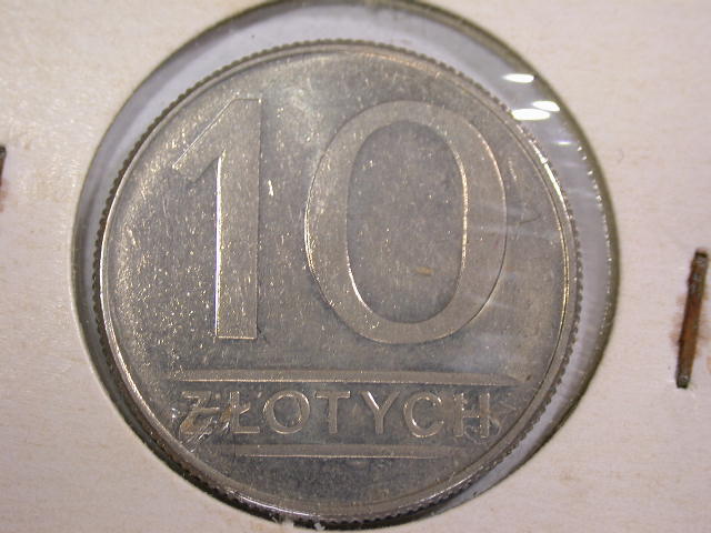 12057 Polen 10 Zloty 1988 in f.st/st