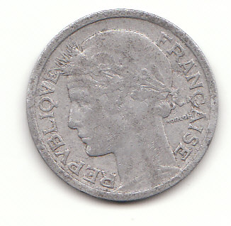  1 Francs Frankreich 1945 (G219)   