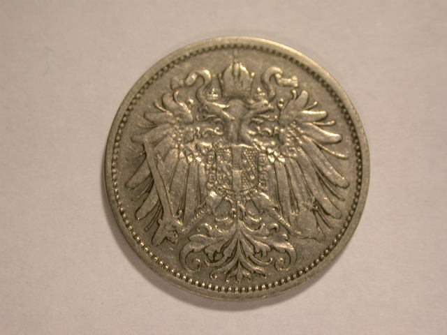  12058 Österreich  20 Heller  1894  in ss+   