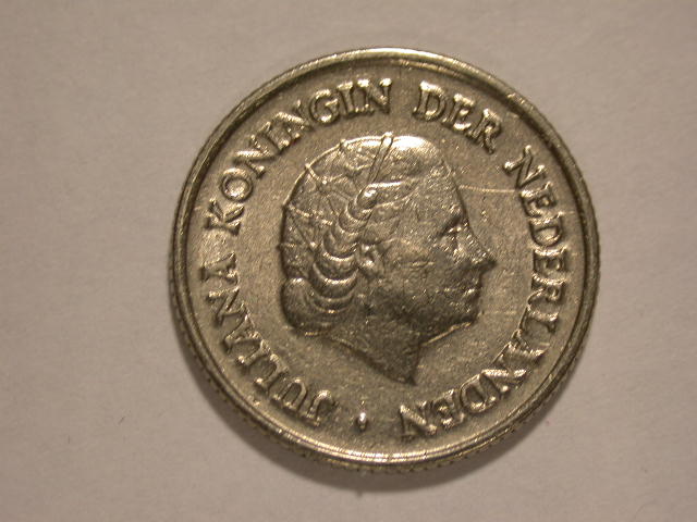  12058  Niederlande  25 Cent  1950  in ss-vz   
