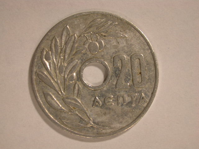  12060 Griechenland 20 Lepta von 1959  in ss-vz   