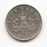  Großbritannien 5 Pence 2004 #526   