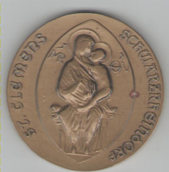  Medaille auf St.Clemens 825 Jahre Schwarzrheindorf(k112)   