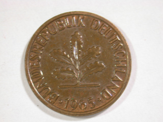  13002  BRD 2 Pfennig  1958 D in vz   