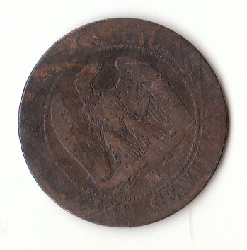  Frankreich 5 Centimes 1856 (F115)   