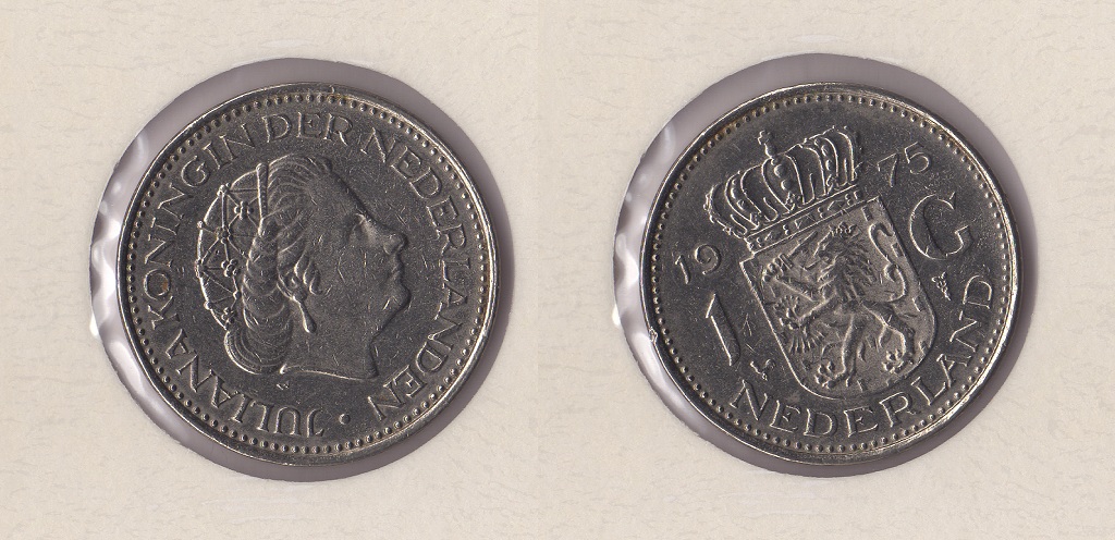  Niederlande 1 Gulden 1975 <i>Juliana</i>   