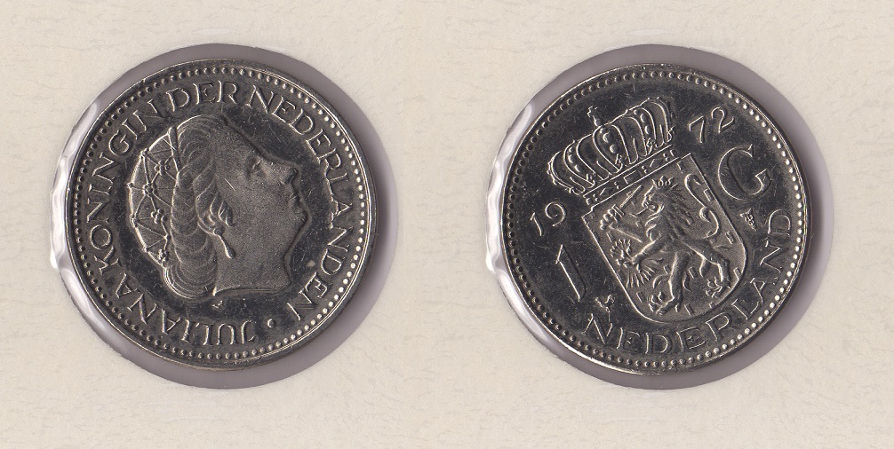  Niederlande 1 Gulden 1972 <i>Juliana</i>   