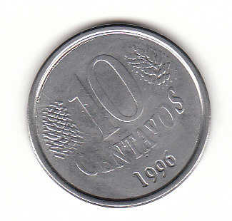10 Centavos Brasilien 1996 (F389)