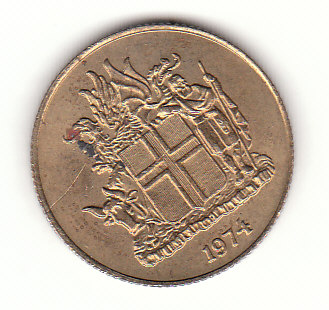  1 Kronur Island 1974 (G256)   