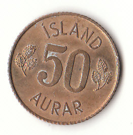  50 Aurar Island 1971 (G269)   