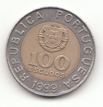  100 Escudos Portugal 1999 (G281)   