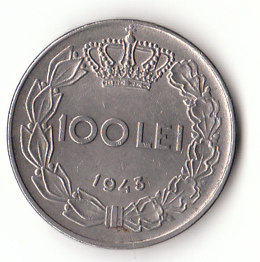  100 Lei Rumänien 1943 (F288)   