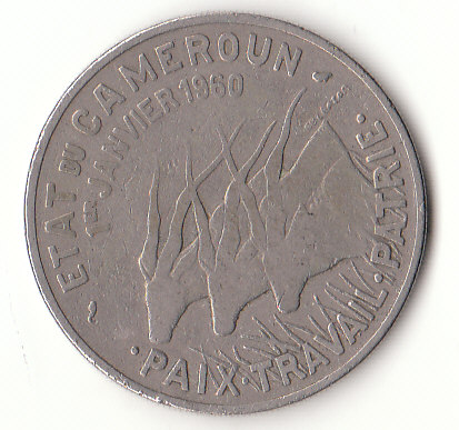  50 Franc Kamerrun 1960 (G335)   