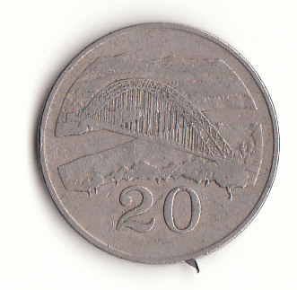  20 cent Simbabwe 1980 (G397)   