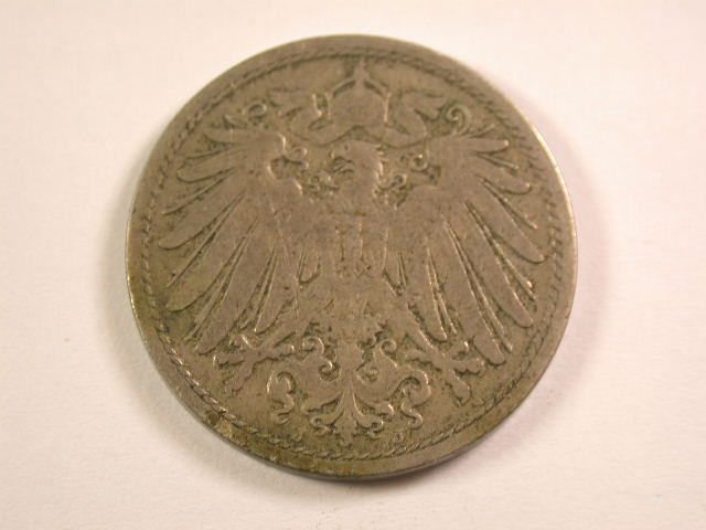  13005  KR   10 Pfennig  1896 J  in schön/sehr schön  Seltener !!   