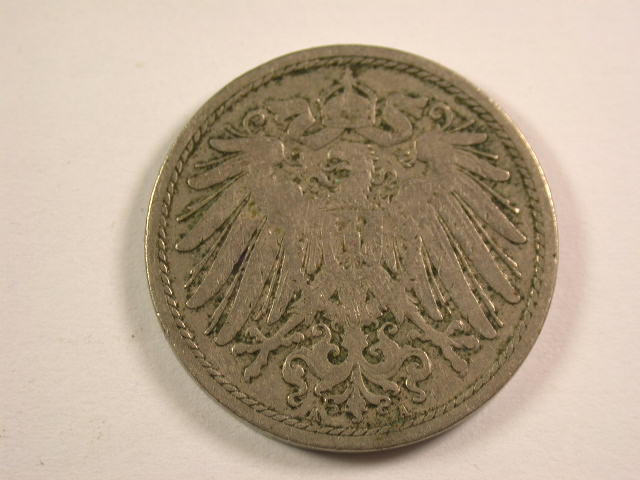  13005  KR   10 Pfennig  1900 A  in schön/sehr schön  Seltener   